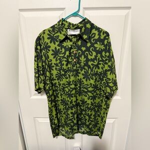 VINTAGE MANUHEALI’I Naupaka Men’s Aloha Shirt
